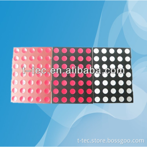 2.09" 5x7 Red LED dot-matrix